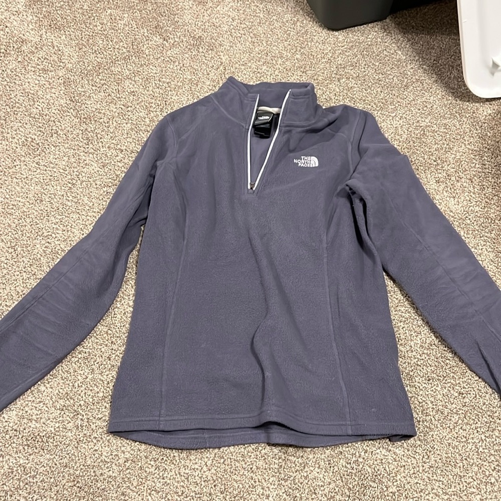 The North Face fleece quarter zip